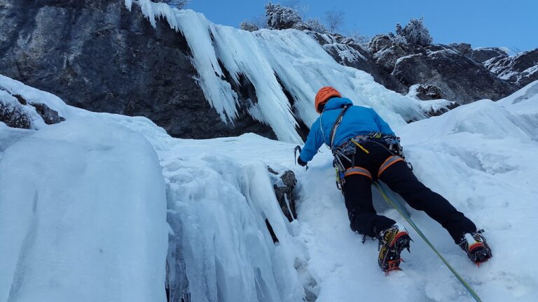 ice-climbing